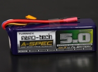 Turnigy nano-tech A-SPEC 5000mah 6S 65~130C Lipo Pack