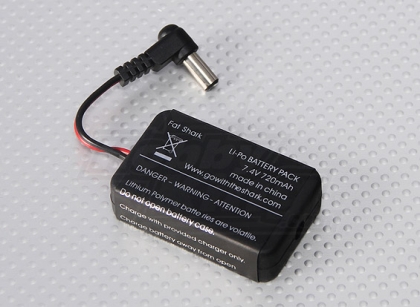 FatShark FPV - Headset Battery 7.4V 720mAh