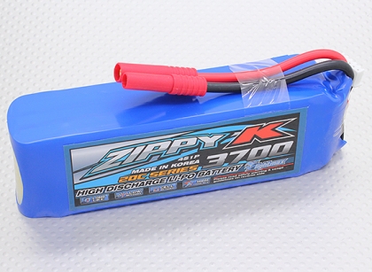 Zippy-K Flightmax 3700mah 4S1P 20C Lipoly Battery