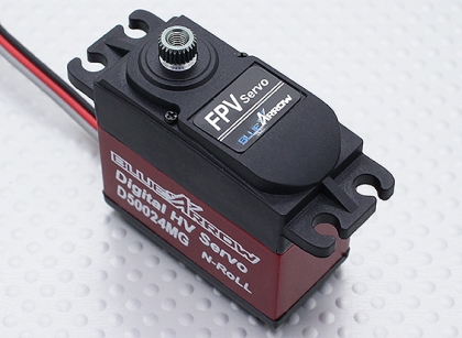 D50024MG 360-degree Continuous Travel Digital N-Roll Gimbal Servo 5.0kg/0.05s/60g