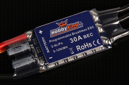 HobbyKing 30A BlueSeries Brushless Speed Controller